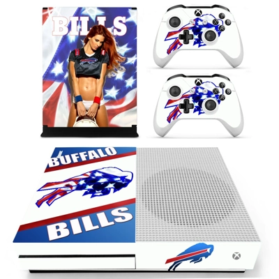 Buffalo Bills decal skin for Xbox one S Console and 2 Cont.. Buffalo Bills decal skin for Xbox one S Console and 2 Cont..