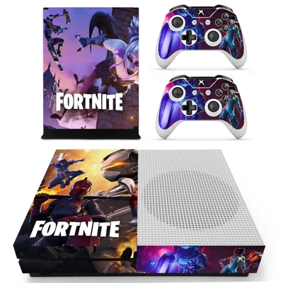 Fortnite decal skin for Xbox one S Console and 2 Controllers Fortnite decal skin for Xbox one S Console and 2 Controllers