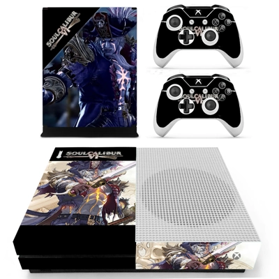 Soulcalibur 6 decal skin for Xbox one S Console and 2 Cont.. Soulcalibur 6 decal skin for Xbox one S Console and 2 Cont..