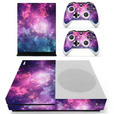 Galaxy Scene decal skin for Xbox one S Console and 2 Contr.. Galaxy Scene decal skin for Xbox one S Console and 2 Contr..