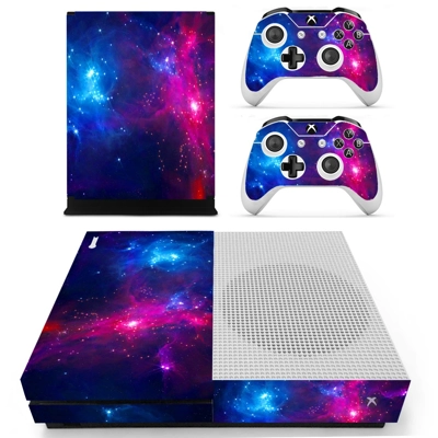 Galaxy Scene decal skin for Xbox one S Console and 2 Contr.. Galaxy Scene decal skin for Xbox one S Console and 2 Contr..