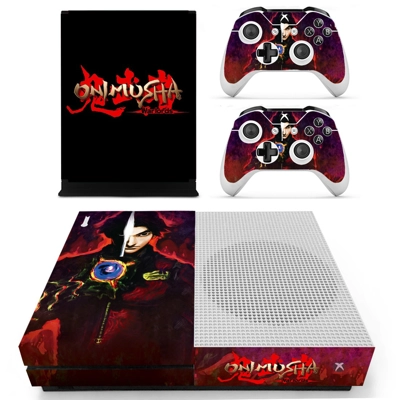 Onimusha decal skin for Xbox one S Console and 2 Controllers Onimusha decal skin for Xbox one S Console and 2 Controllers