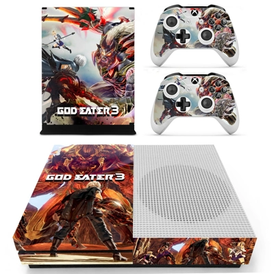 God Eater 3 decal skin for Xbox one S Console and 2 Contro.. God Eater 3 decal skin for Xbox one S Console and 2 Contro..