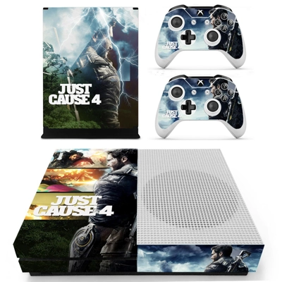 Just Cause 4 decal skin for Xbox one S Console and 2 Contr.. Just Cause 4 decal skin for Xbox one S Console and 2 Contr..