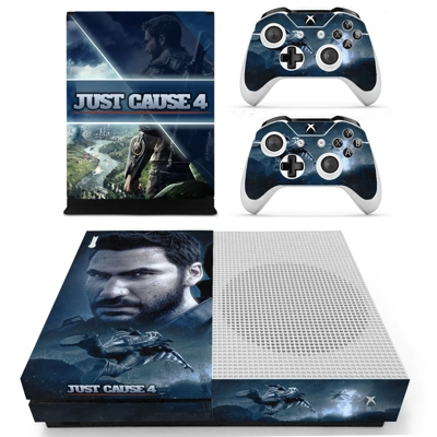 Just Cause 4 decal skin for Xbox one S Console and 2 Contr.. Just Cause 4 decal skin for Xbox one S Console and 2 Contr..