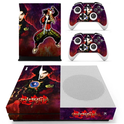 Onimusha decal skin for Xbox one S Console and 2 Controllers Onimusha decal skin for Xbox one S Console and 2 Controllers