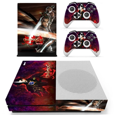 Onimusha decal skin for Xbox one S Console and 2 Controllers Onimusha decal skin for Xbox one S Console and 2 Controllers