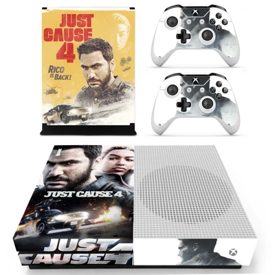 Just Cause 4 decal skin for Xbox one S Console and 2 Contr.. Just Cause 4 decal skin for Xbox one S Console and 2 Contr..