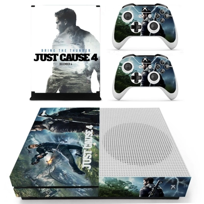 Just Cause 4 decal skin for Xbox one S Console and 2 Controllers