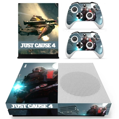 Just Cause 4 decal skin for Xbox one S Console and 2 Contr.. Just Cause 4 decal skin for Xbox one S Console and 2 Contr..