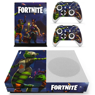 Fortnite decal skin for Xbox one S Console and 2 Controllers Fortnite decal skin for Xbox one S Console and 2 Controllers