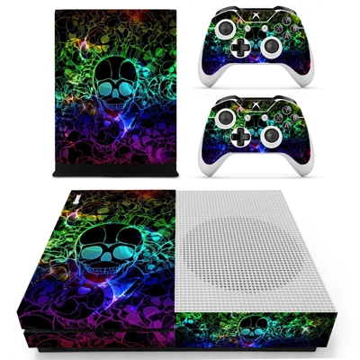 3D Skulls decal skin for Xbox one S Console and 2 Controll.. 3D Skulls decal skin for Xbox one S Console and 2 Controll..