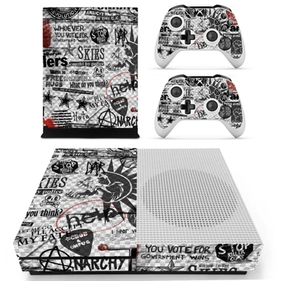 Bomb Sticker decal skin for Xbox one S Console and 2 Controllers
