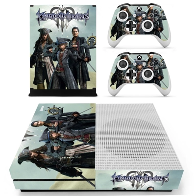 Kingdom Hearts 3 decal skin for Xbox one S Console and 2 C.. Kingdom Hearts 3 decal skin for Xbox one S Console and 2 C..