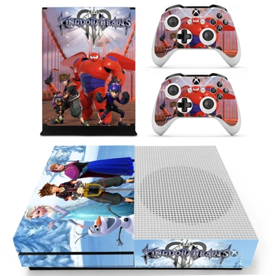 Kingdom Hearts 3 decal skin for Xbox one S Console and 2 C.. Kingdom Hearts 3 decal skin for Xbox one S Console and 2 C..