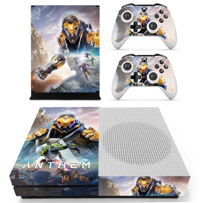 Anthem decal skin for Xbox one S Console and 2 Controllers Anthem decal skin for Xbox one S Console and 2 Controllers
