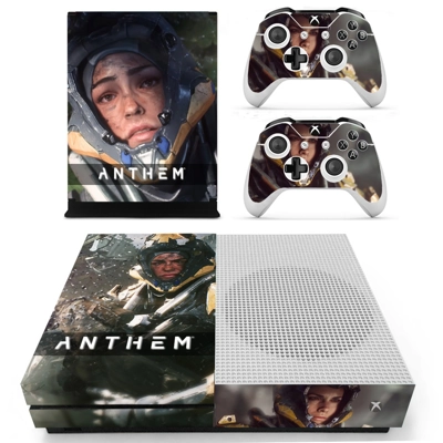 Anthem decal skin for Xbox one S Console and 2 Controllers Anthem decal skin for Xbox one S Console and 2 Controllers