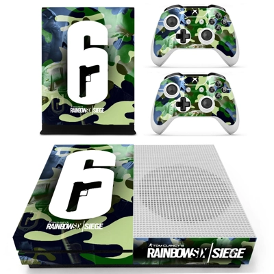 Rainbow Six Siege decal skin for Xbox one S Console and 2 .. Rainbow Six Siege decal skin for Xbox one S Console and 2 ..