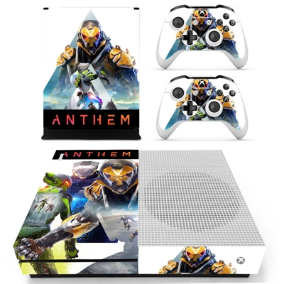 Anthem decal skin for Xbox one S Console and 2 Controllers Anthem decal skin for Xbox one S Console and 2 Controllers