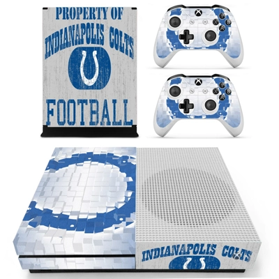 Indianapolis colts decal skin for Xbox one S Console and 2.. Indianapolis colts decal skin for Xbox one S Console and 2..