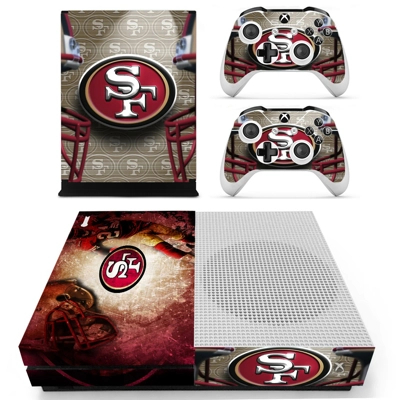 San Francisco 49ers decal skin for Xbox one S Console and .. San Francisco 49ers decal skin for Xbox one S Console and ..