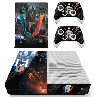 Rainbow Six Siege decal skin for Xbox one S Console and 2 .. Rainbow Six Siege decal skin for Xbox one S Console and 2 ..
