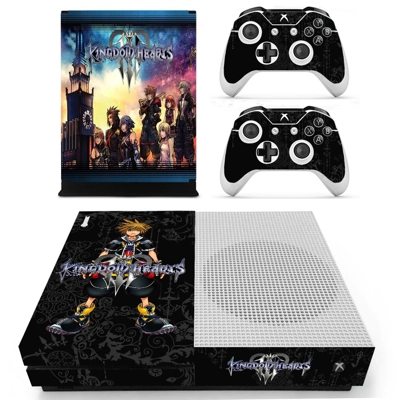 Kingdom Hearts 3 decal skin for Xbox one S Console and 2 C.. Kingdom Hearts 3 decal skin for Xbox one S Console and 2 C..