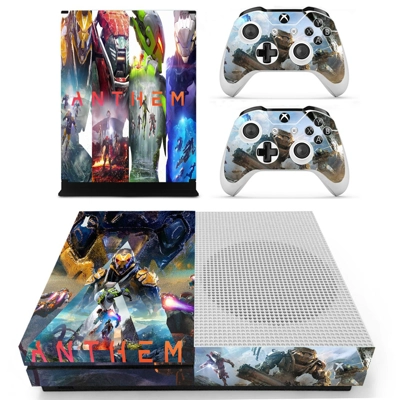 Anthem decal skin for Xbox one S Console and 2 Controllers Anthem decal skin for Xbox one S Console and 2 Controllers