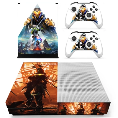 Anthem decal skin for Xbox one S Console and 2 Controllers Anthem decal skin for Xbox one S Console and 2 Controllers