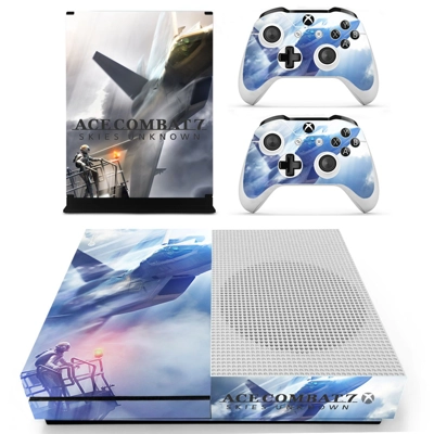 ACE Combat 7 decal skin for Xbox one S Console and 2 Controllers