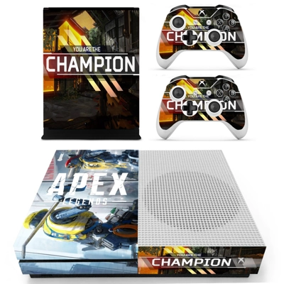 Apex Legends decal skin for Xbox one S Console and 2 Contr.. Apex Legends decal skin for Xbox one S Console and 2 Contr..