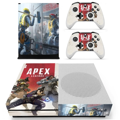 Apex Legends decal skin for Xbox one S Console and 2 Contr.. Apex Legends decal skin for Xbox one S Console and 2 Contr..