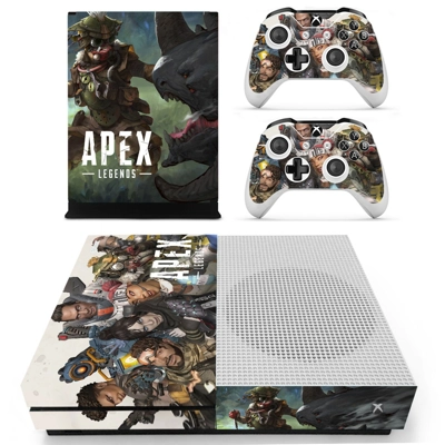 Apex Legends decal skin for Xbox one S Console and 2 Contr.. Apex Legends decal skin for Xbox one S Console and 2 Contr..