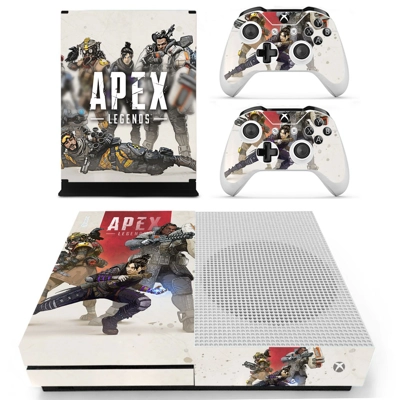 Apex Legends decal skin for Xbox one S Console and 2 Contr.. Apex Legends decal skin for Xbox one S Console and 2 Contr..