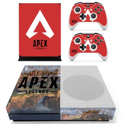 Apex Legends decal skin for Xbox one S Console and 2 Contr.. Apex Legends decal skin for Xbox one S Console and 2 Contr..
