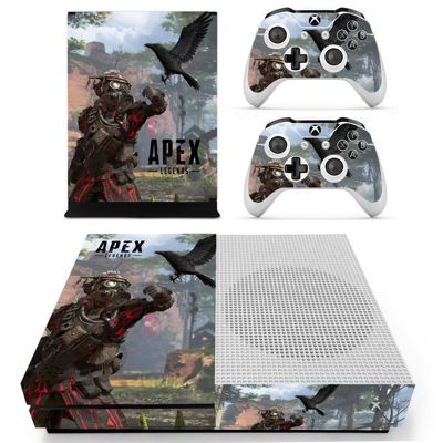Apex Legends decal skin for Xbox one S Console and 2 Contr.. Apex Legends decal skin for Xbox one S Console and 2 Contr..