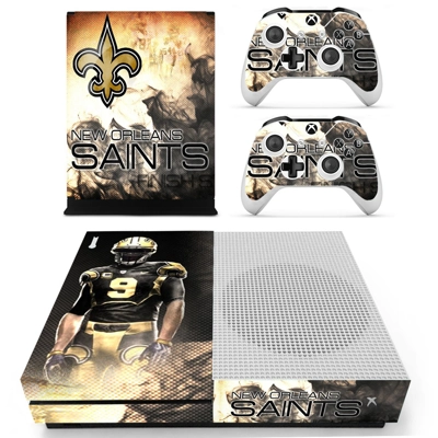 New Orleans Saints decal skin for Xbox one S Console and 2.. New Orleans Saints decal skin for Xbox one S Console and 2..