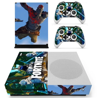 Fortnite decal skin for Xbox one S Console and 2 Controllers Fortnite decal skin for Xbox one S Console and 2 Controllers