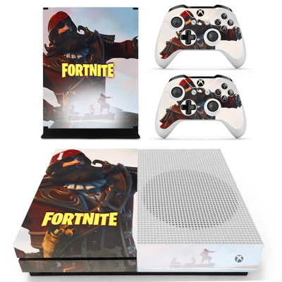 Fortnite decal skin for Xbox one S Console and 2 Controllers Fortnite decal skin for Xbox one S Console and 2 Controllers