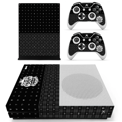 Kingdom Hearts 3 decal skin for Xbox one S Console and 2 C.. Kingdom Hearts 3 decal skin for Xbox one S Console and 2 C..
