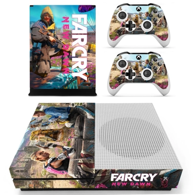 Far Cry New Dawn decal skin for Xbox one S Console and 2 C.. Far Cry New Dawn decal skin for Xbox one S Console and 2 C..