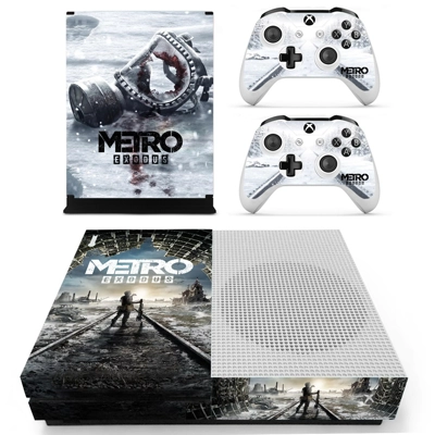 Metro Exodus decal skin for Xbox one S Console and 2 Contr.. Metro Exodus decal skin for Xbox one S Console and 2 Contr..