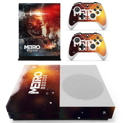 Metro Exodus decal skin for Xbox one S Console and 2 Contr.. Metro Exodus decal skin for Xbox one S Console and 2 Contr..