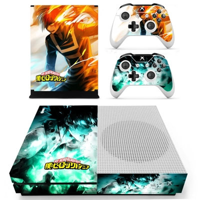 My Hero Academia decal skin for Xbox one S Console and 2 Controllers
