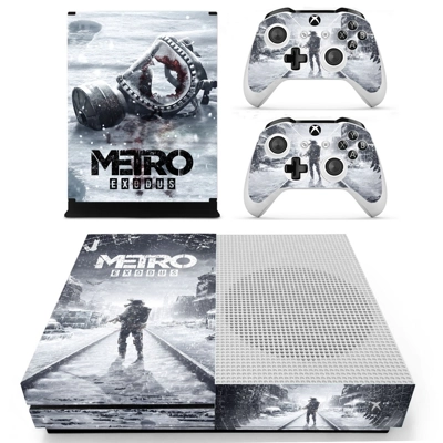 Metro Exodus decal skin for Xbox one S Console and 2 Contr.. Metro Exodus decal skin for Xbox one S Console and 2 Contr..