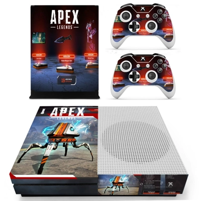 Apex Legends decal skin for Xbox one S Console and 2 Contr.. Apex Legends decal skin for Xbox one S Console and 2 Contr..