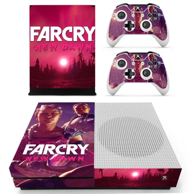 Far Cry New Dawn decal skin for Xbox one S Console and 2 Controllers