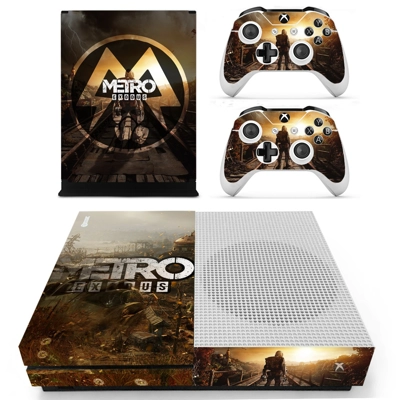 Metro Exodus decal skin for Xbox one S Console and 2 Contr.. Metro Exodus decal skin for Xbox one S Console and 2 Contr..