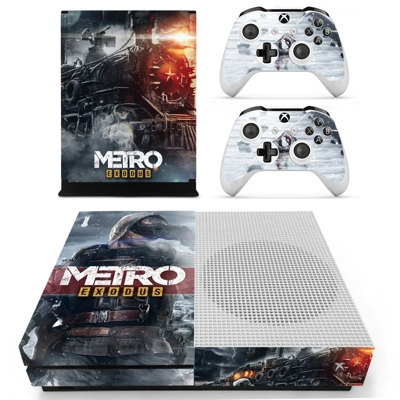 Metro Exodus decal skin for Xbox one S Console and 2 Contr.. Metro Exodus decal skin for Xbox one S Console and 2 Contr..
