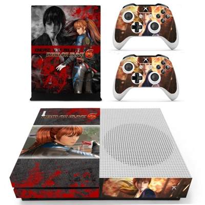 Dead or Alive 6 decal skin for Xbox one S Console and 2 Co.. Dead or Alive 6 decal skin for Xbox one S Console and 2 Co..